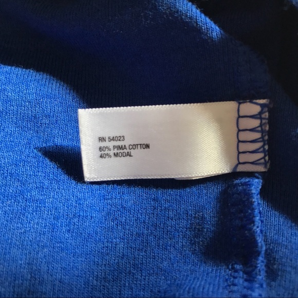 Gap Supersoft Royal Blue Shirt - Picture 4 of 5